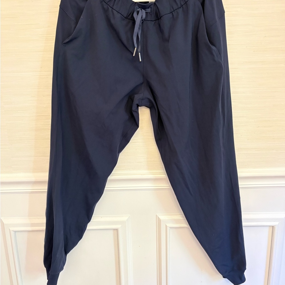 Lululemon Joggers Navy Drawstring Joggers 10